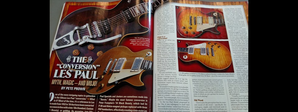 Jamcity featured in Vintage Guitar magazine